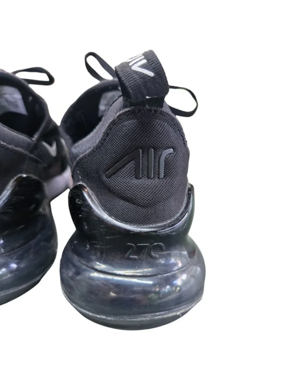 Nike Air Max 270 Black & White Sneakers Women’s Size 8.5 Lightweight Design With